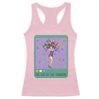 The Life Of The Mardi Gras Queen Racerback Tank Top