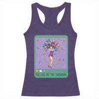 The Life Of The Mardi Gras Queen Racerback Tank Top
