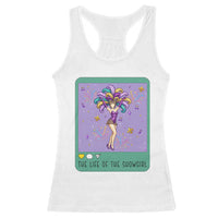 The Life Of The Mardi Gras Queen Racerback Tank Top