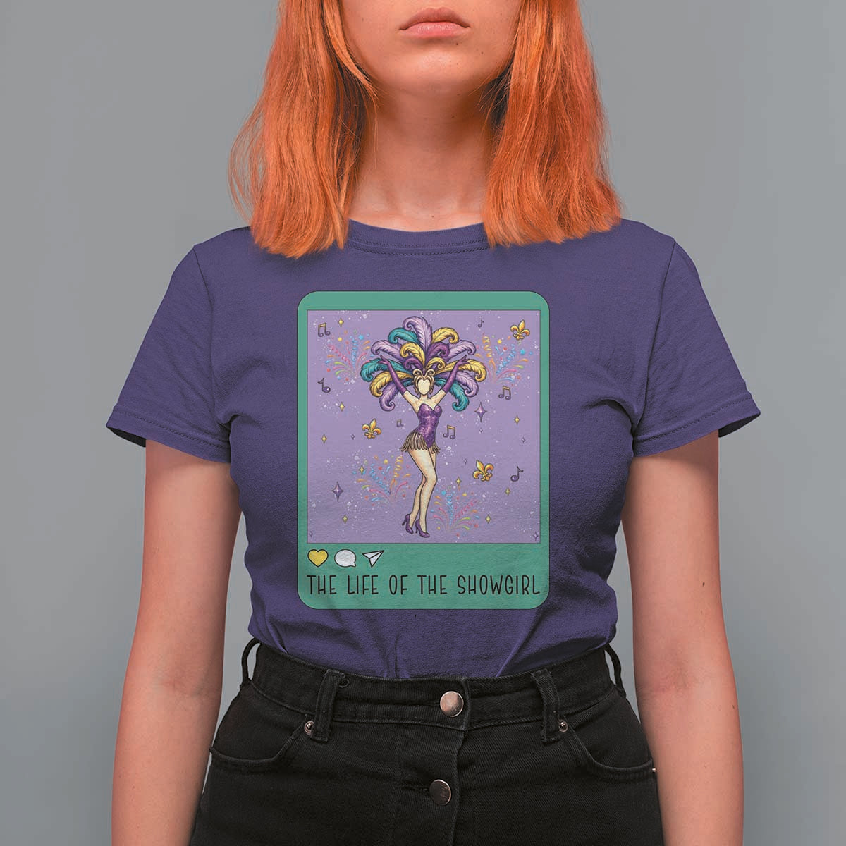 The Life Of The Mardi Gras Queen T Shirt For Women