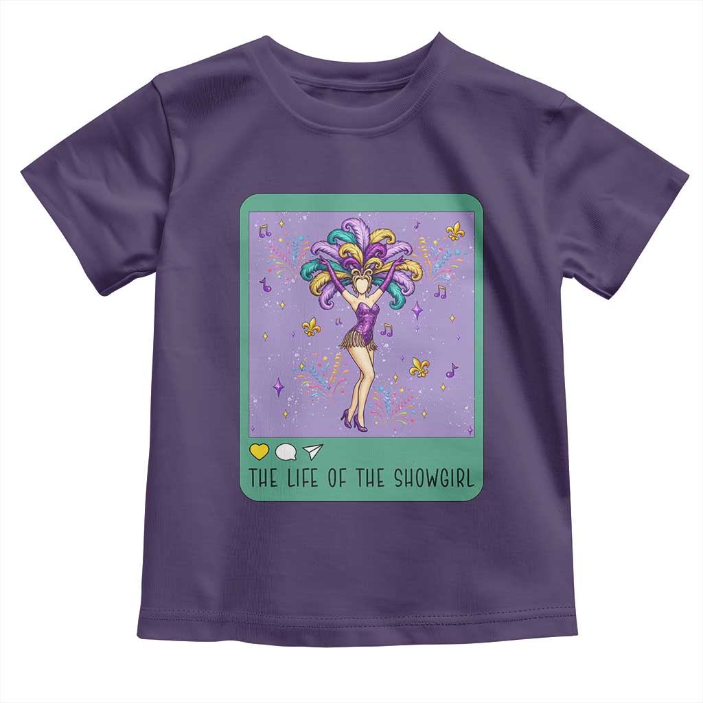 The Life Of The Mardi Gras Queen Toddler T Shirt