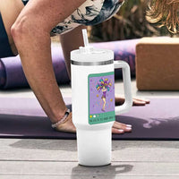 The Life Of The Mardi Gras Queen Tumbler With Handle
