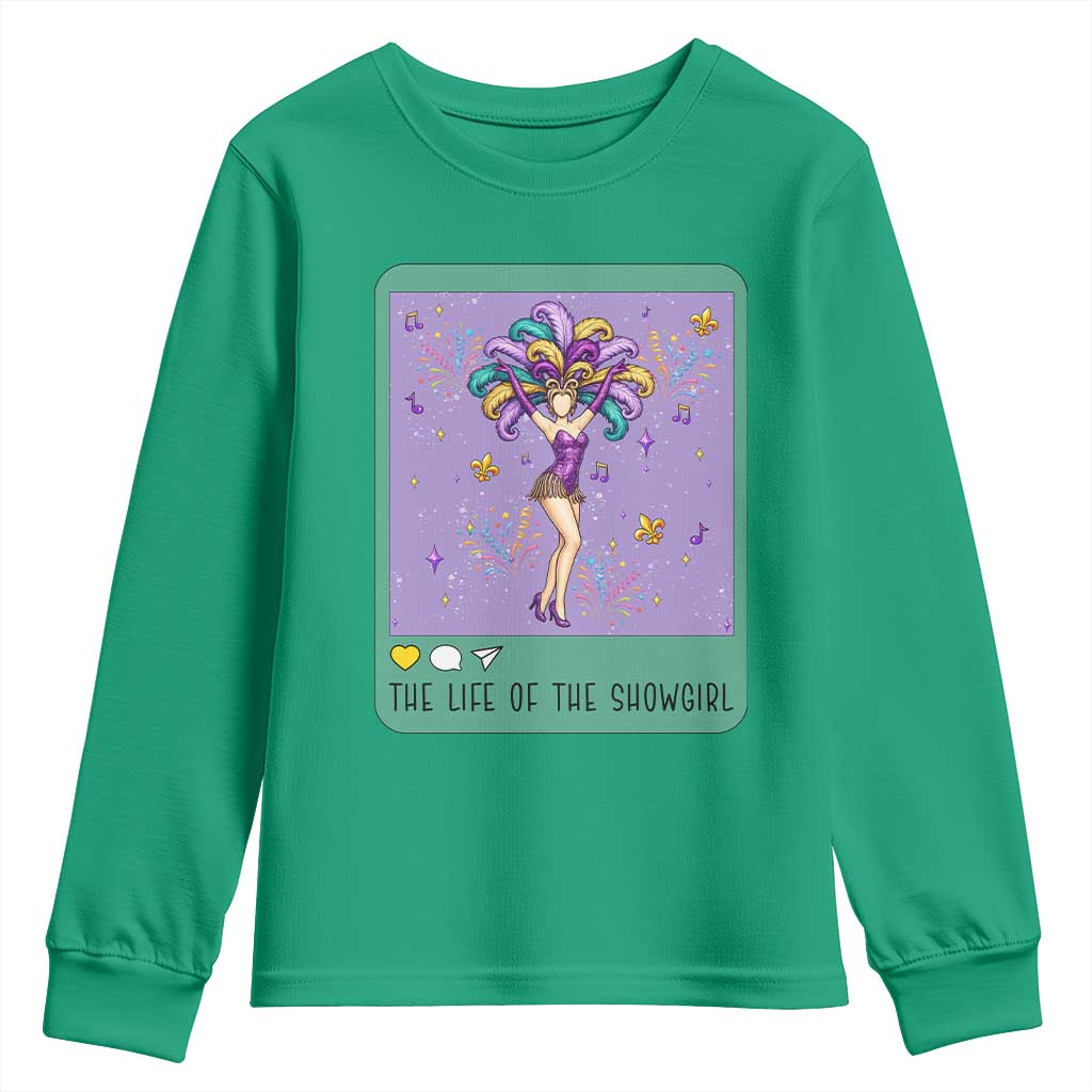 The Life Of The Mardi Gras Queen Youth Sweatshirt