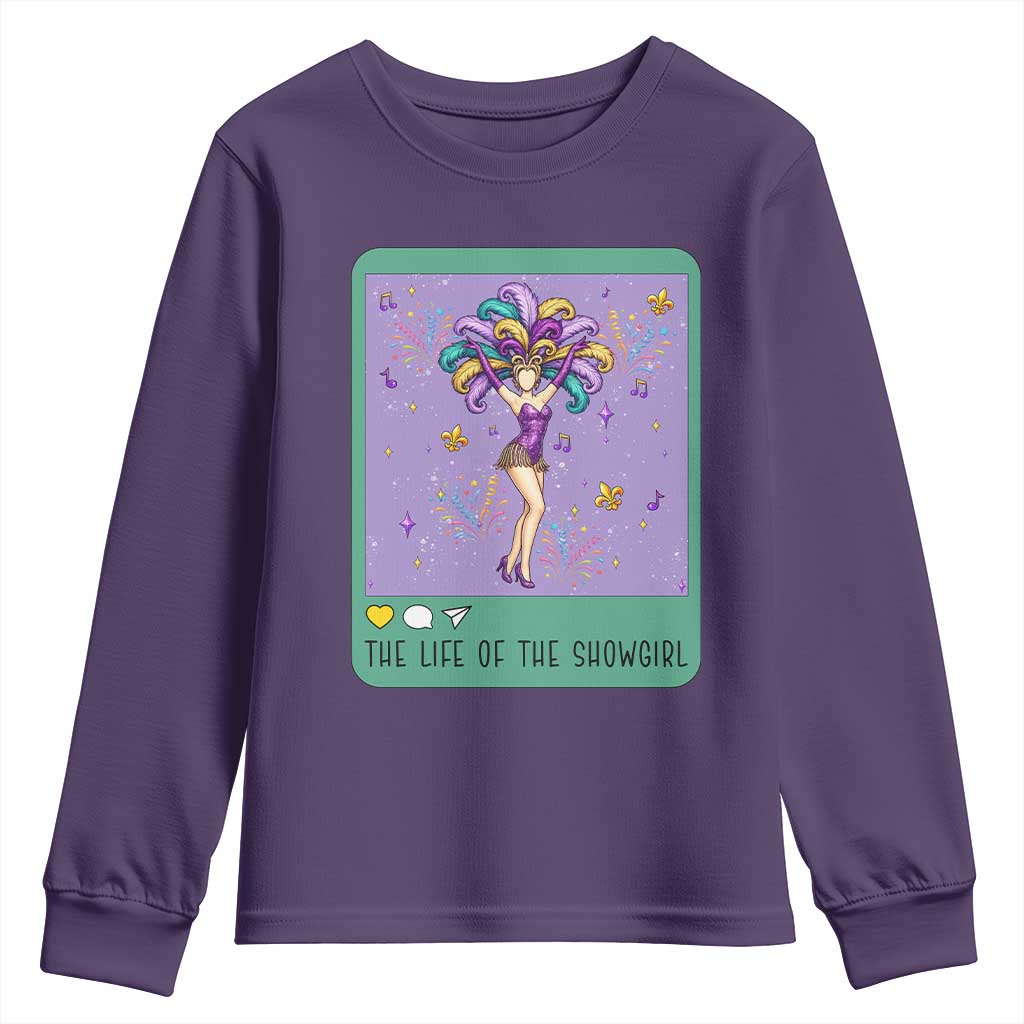 The Life Of The Mardi Gras Queen Youth Sweatshirt