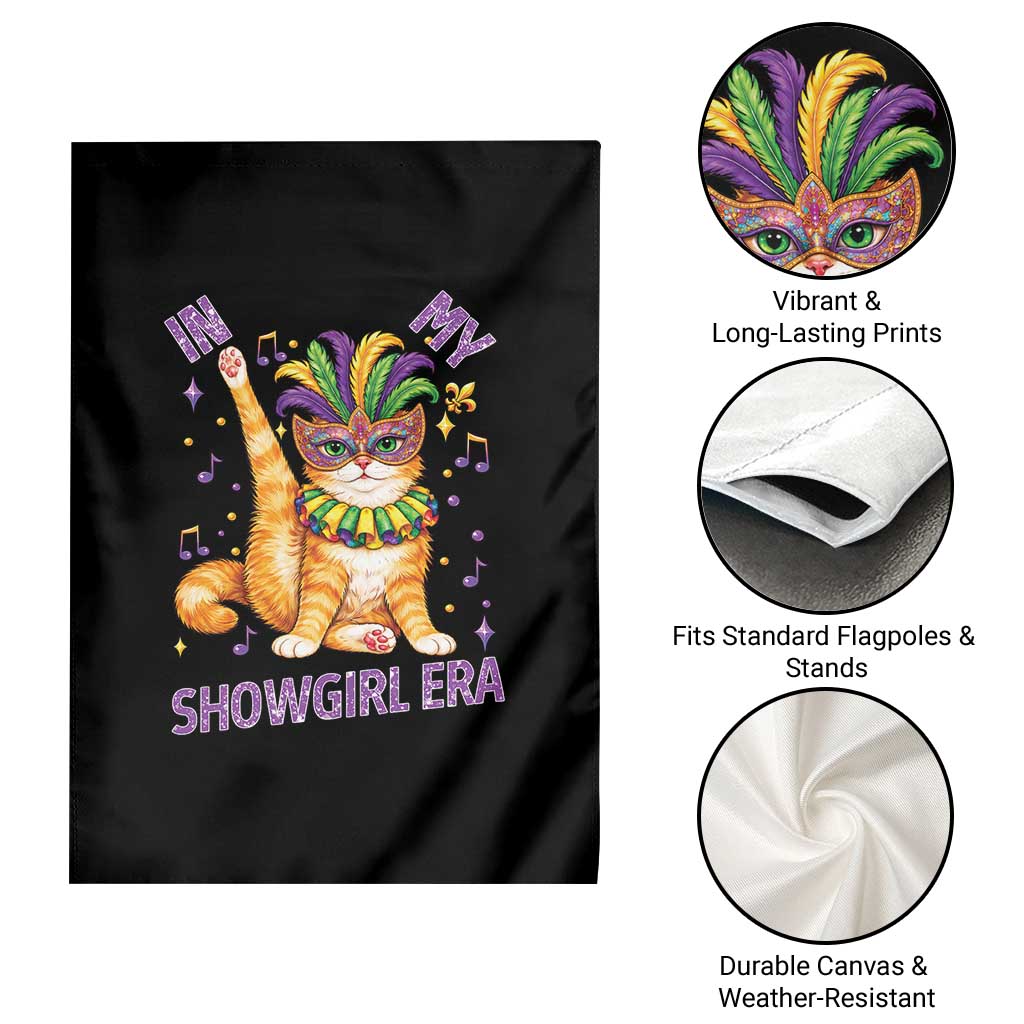 Mardi Gras Cat Garden Flag In My Showgirl Era