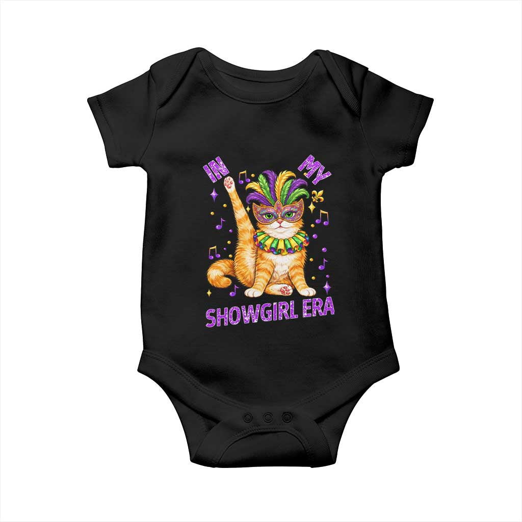 Mardi Gras Cat Baby Onesie In My Showgirl Era