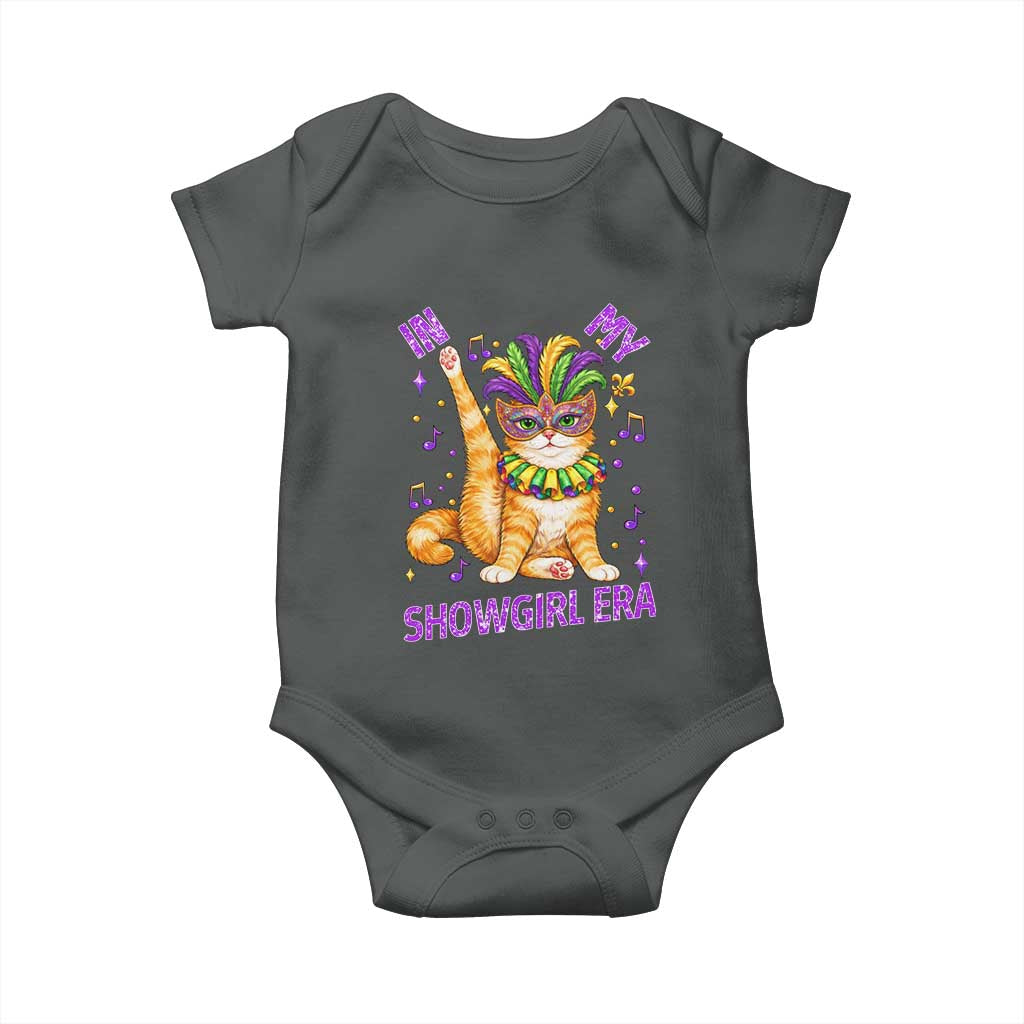 Mardi Gras Cat Baby Onesie In My Showgirl Era