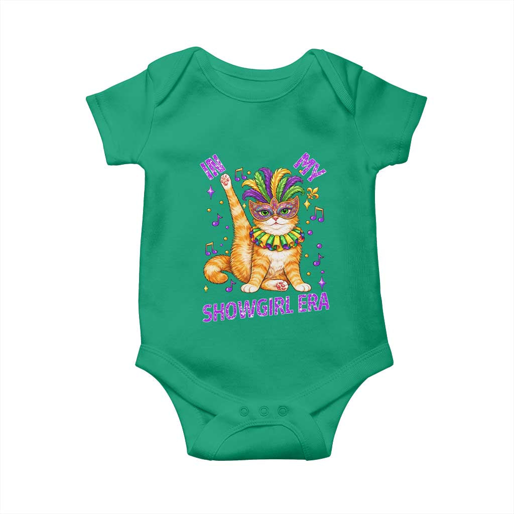 Mardi Gras Cat Baby Onesie In My Showgirl Era