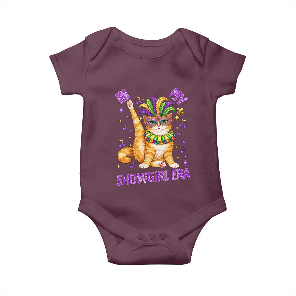 Mardi Gras Cat Baby Onesie In My Showgirl Era
