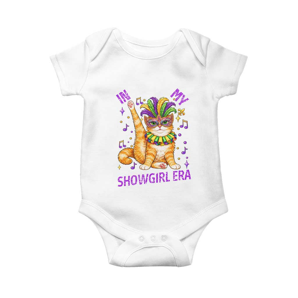 Mardi Gras Cat Baby Onesie In My Showgirl Era