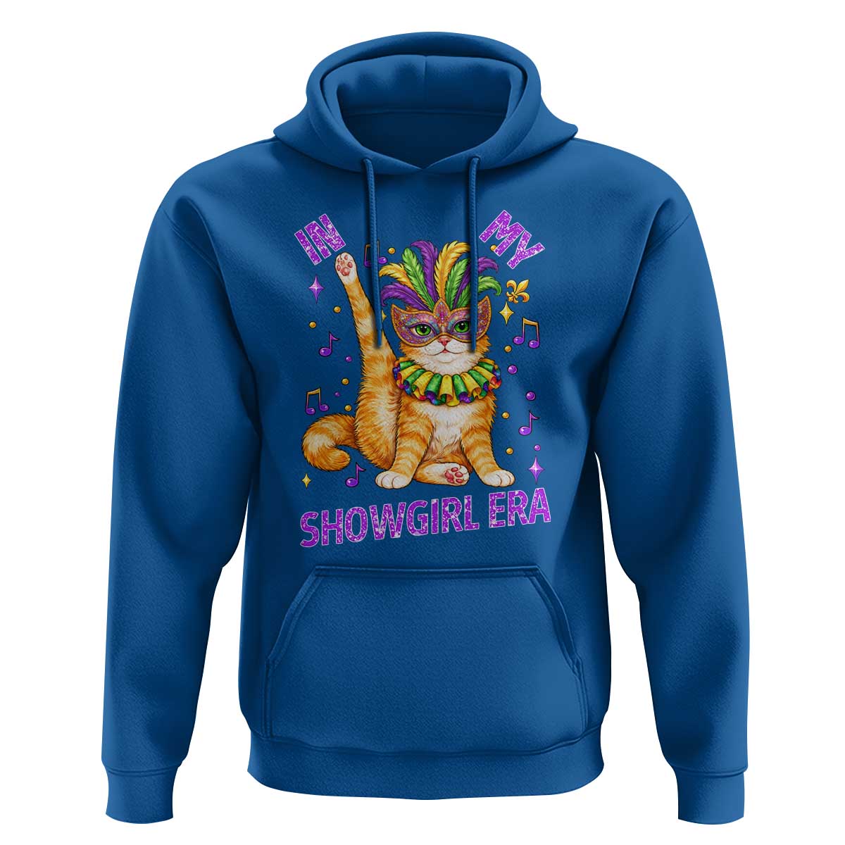 Mardi Gras Cat Hoodie In My Showgirl Era