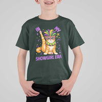 Mardi Gras Cat T Shirt For Kid In My Showgirl Era