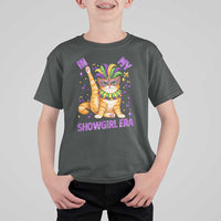 Mardi Gras Cat T Shirt For Kid In My Showgirl Era