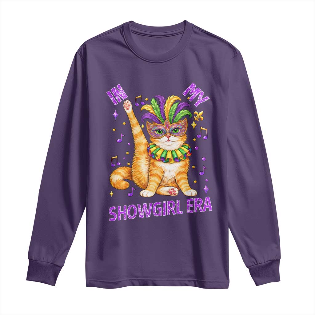 Mardi Gras Cat Long Sleeve Shirt In My Showgirl Era