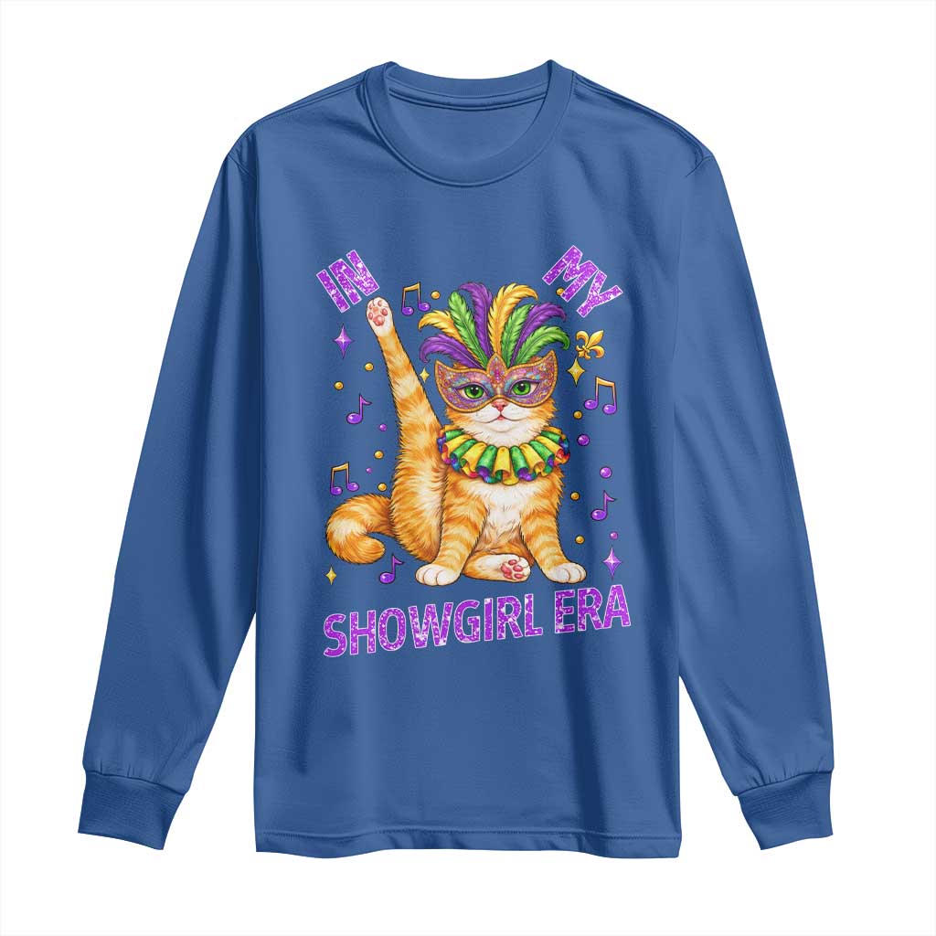 Mardi Gras Cat Long Sleeve Shirt In My Showgirl Era