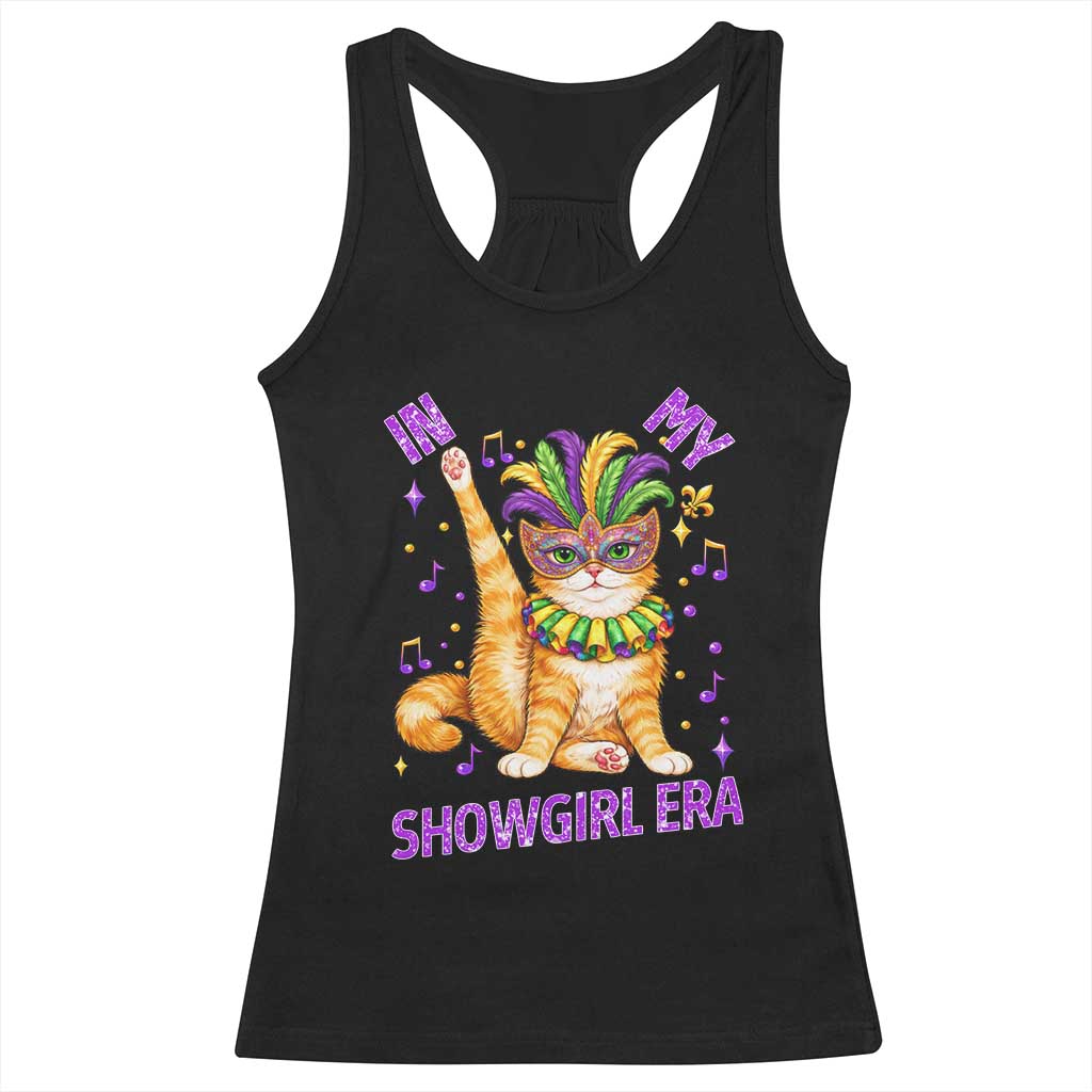Mardi Gras Cat Racerback Tank Top In My Showgirl Era