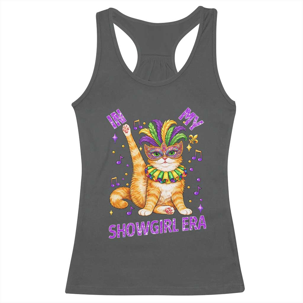 Mardi Gras Cat Racerback Tank Top In My Showgirl Era