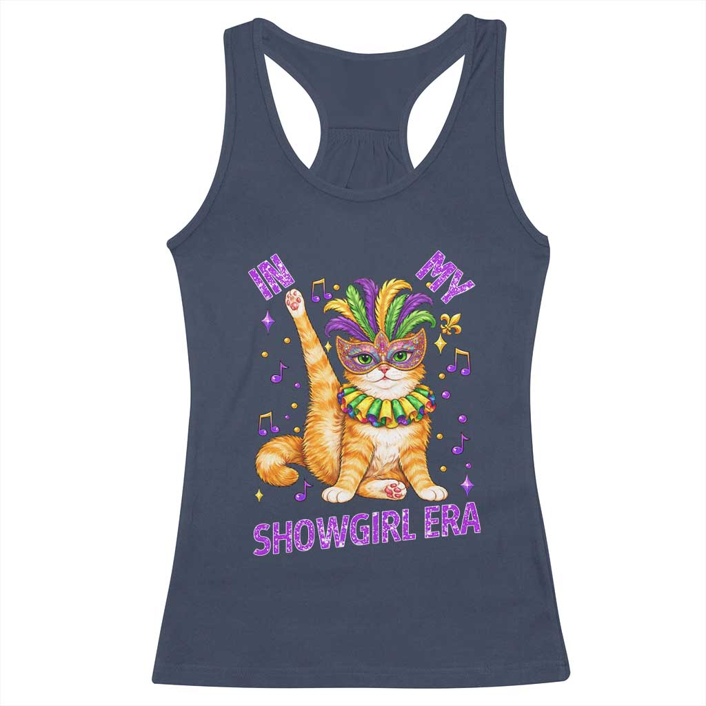 Mardi Gras Cat Racerback Tank Top In My Showgirl Era