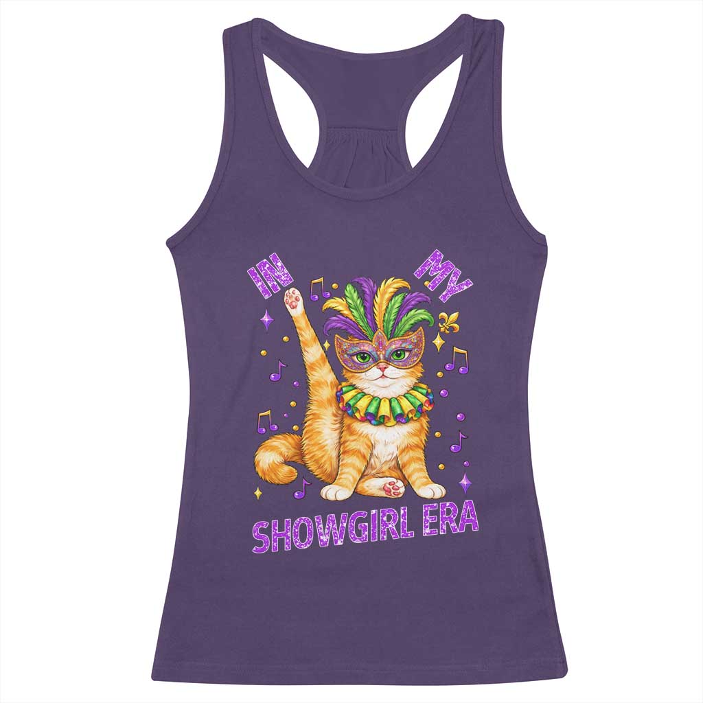 Mardi Gras Cat Racerback Tank Top In My Showgirl Era