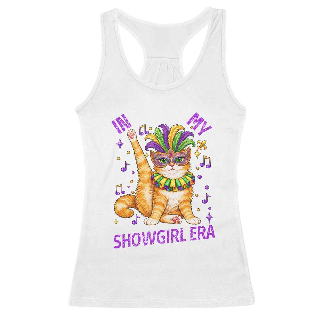 Mardi Gras Cat Racerback Tank Top In My Showgirl Era