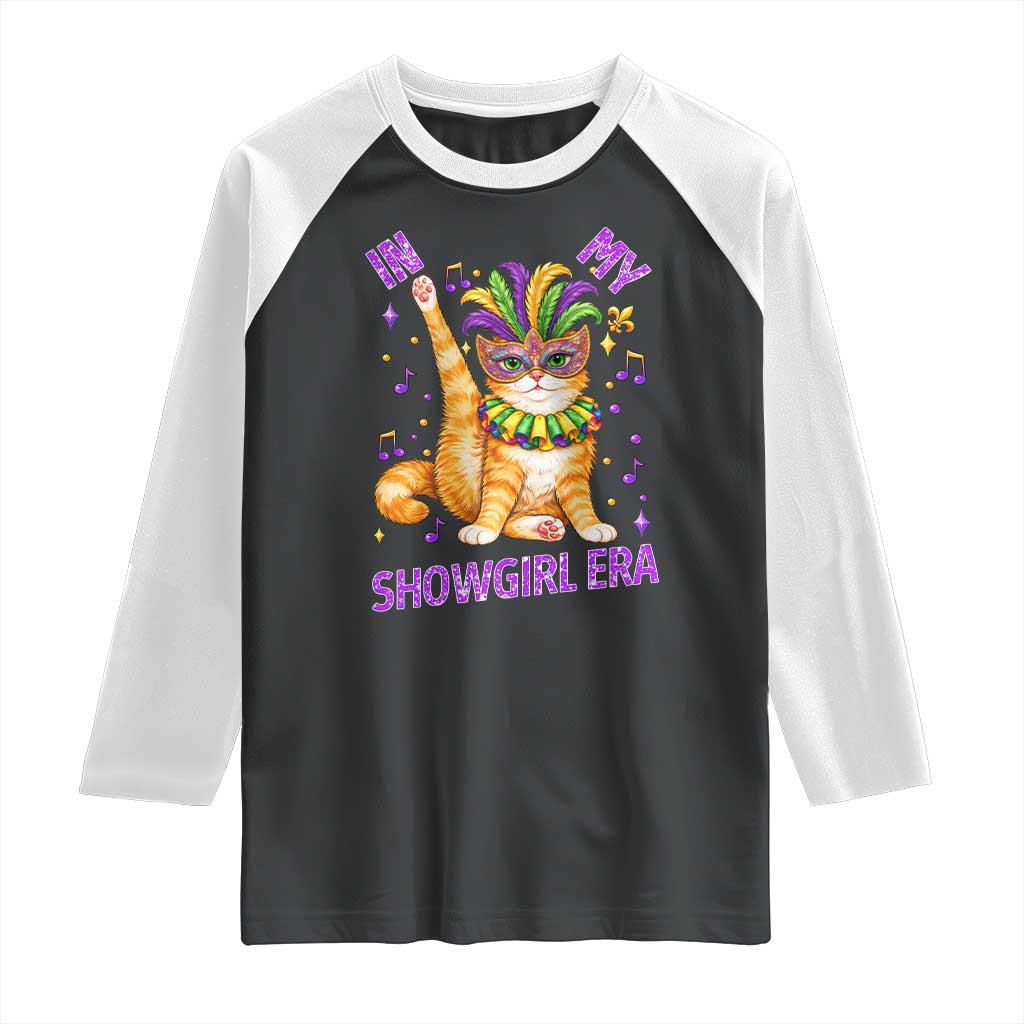 Mardi Gras Cat Raglan Shirt In My Showgirl Era