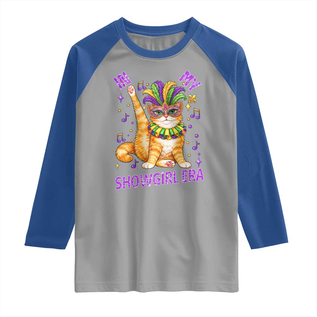 Mardi Gras Cat Raglan Shirt In My Showgirl Era