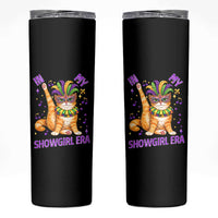 Mardi Gras Cat Skinny Tumbler In My Showgirl Era