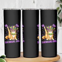 Mardi Gras Cat Skinny Tumbler In My Showgirl Era
