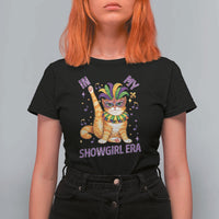 Mardi Gras Cat T Shirt For Women In My Showgirl Era