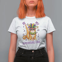 Mardi Gras Cat T Shirt For Women In My Showgirl Era