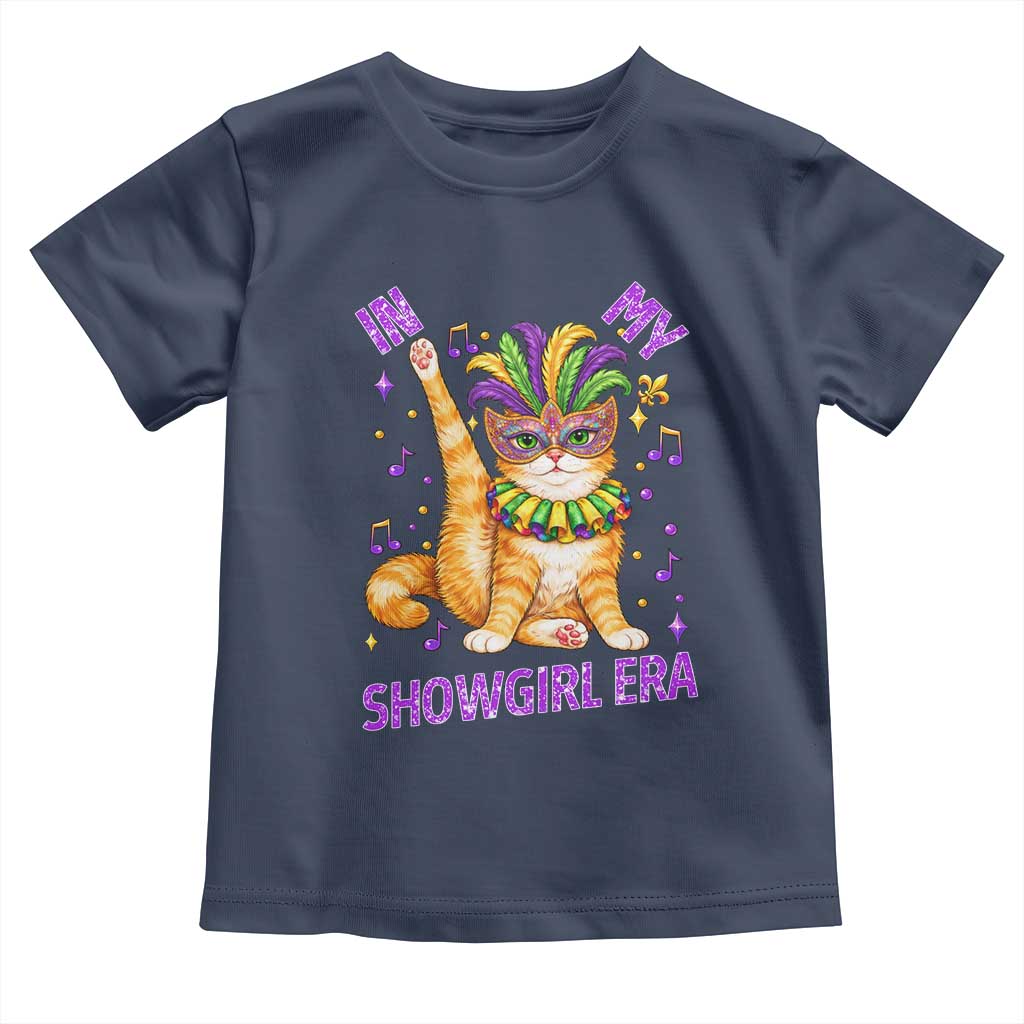 Mardi Gras Cat Toddler T Shirt In My Showgirl Era