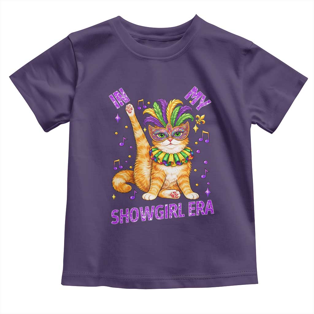 Mardi Gras Cat Toddler T Shirt In My Showgirl Era