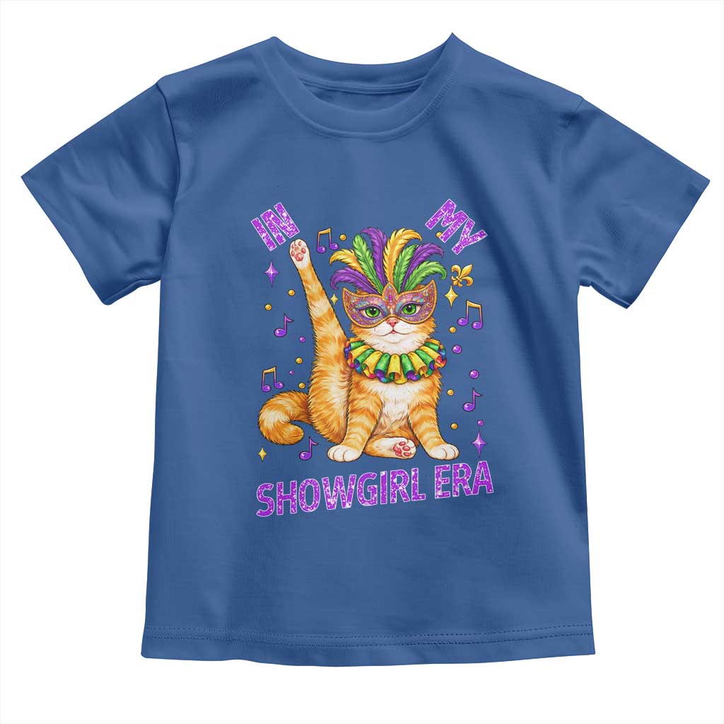 Mardi Gras Cat Toddler T Shirt In My Showgirl Era