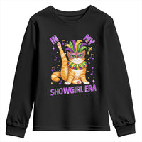 Mardi Gras Cat Youth Sweatshirt In My Showgirl Era
