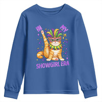 Mardi Gras Cat Youth Sweatshirt In My Showgirl Era
