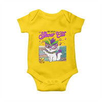 Cute Mardi Gras Cat Baby Onesie The Life Of The Showgirl