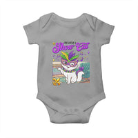 Cute Mardi Gras Cat Baby Onesie The Life Of The Showgirl