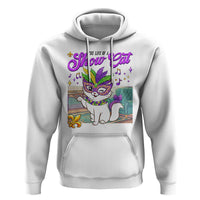 Cute Mardi Gras Cat Hoodie The Life Of The Showgirl