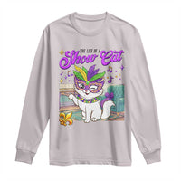 Cute Mardi Gras Cat Long Sleeve Shirt The Life Of The Showgirl