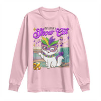 Cute Mardi Gras Cat Long Sleeve Shirt The Life Of The Showgirl