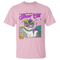 Cute Mardi Gras Cat T Shirt The Life Of The Showgirl