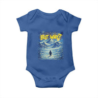 But Why Penguin Baby Onesie Starry Night Van Gogh Nihilist Penguin Hiking