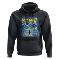 But Why Penguin Hoodie Starry Night Van Gogh Nihilist Penguin Hiking