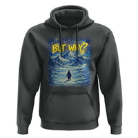 But Why Penguin Hoodie Starry Night Van Gogh Nihilist Penguin Hiking