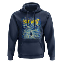But Why Penguin Hoodie Starry Night Van Gogh Nihilist Penguin Hiking