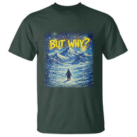 But Why Penguin T Shirt Starry Night Van Gogh Nihilist Penguin Hiking