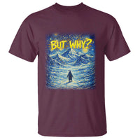 But Why Penguin T Shirt Starry Night Van Gogh Nihilist Penguin Hiking