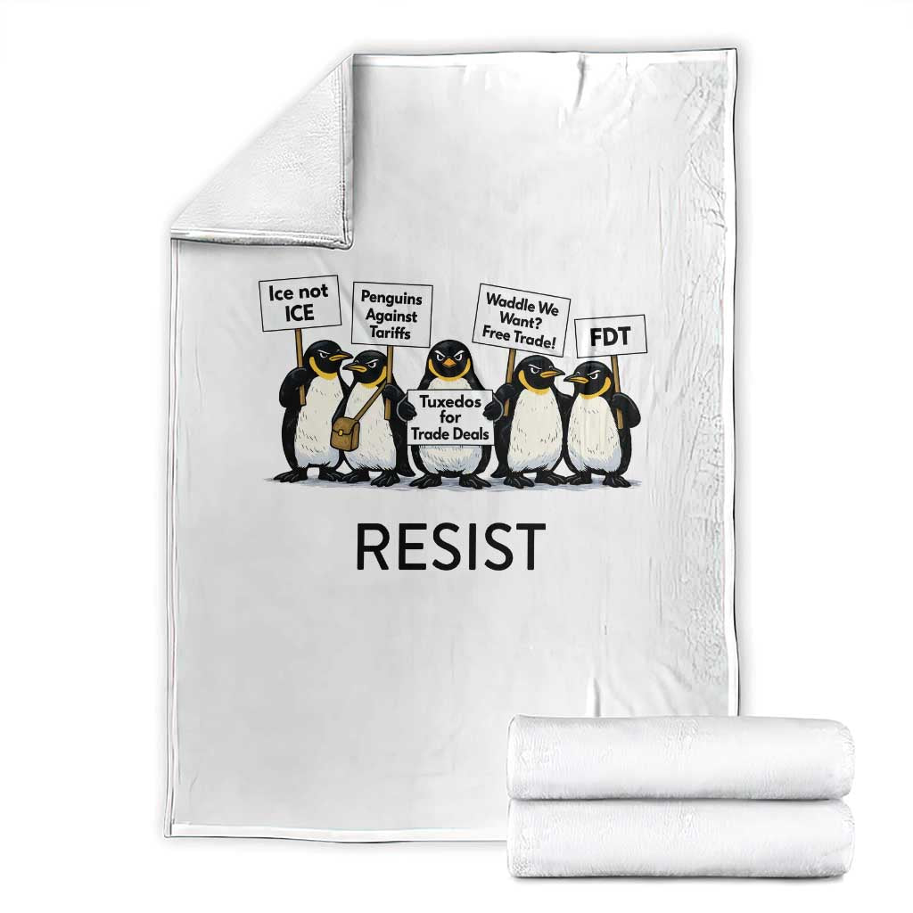 Penguins Resist Throw Blanket Nihilist Penguin Anti-Government Meme