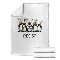 Penguins Resist Throw Blanket Nihilist Penguin Anti-Government Meme
