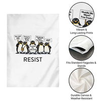 Penguins Resist Garden Flag Nihilist Penguin Anti-Government Meme